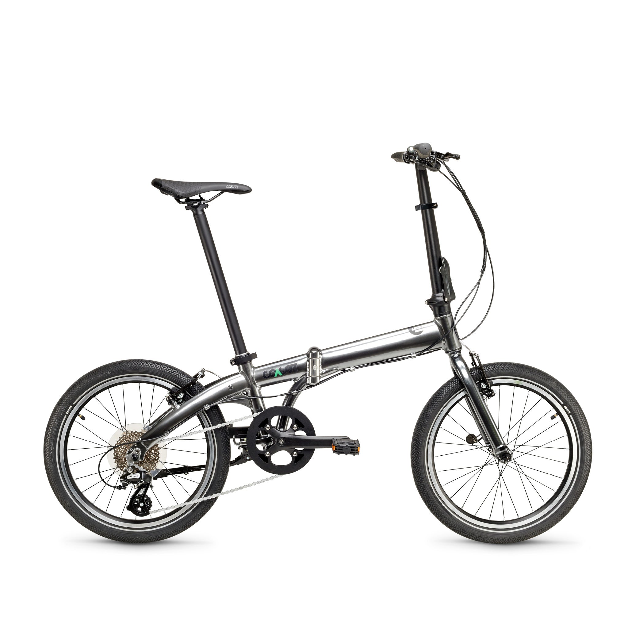 

Городской велосипед COAST Bikes Klapprad Hightide No. 04 8-Gang Anthracite