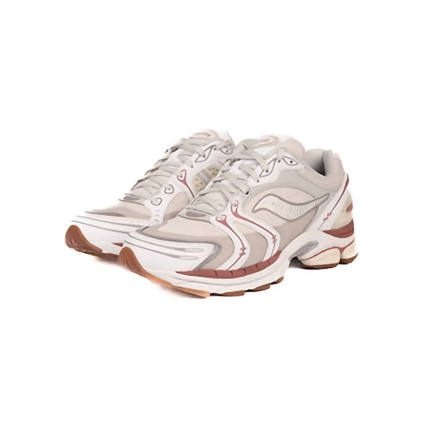 SAUCONY Мужские кроссовки Progrid Triumph 4, цвет светло-песочный — фото 2