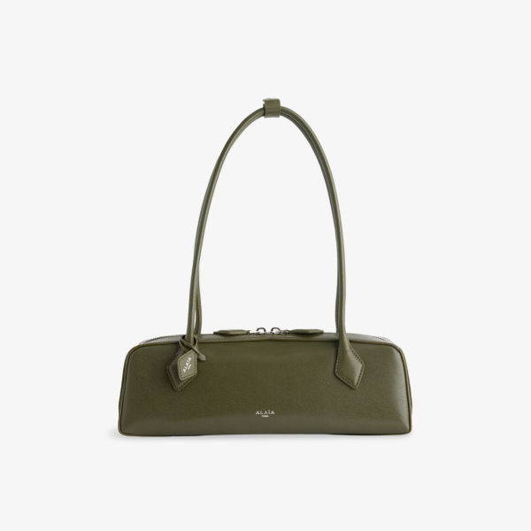 

Сумка Le teckel Alaia из кожи, оливковый