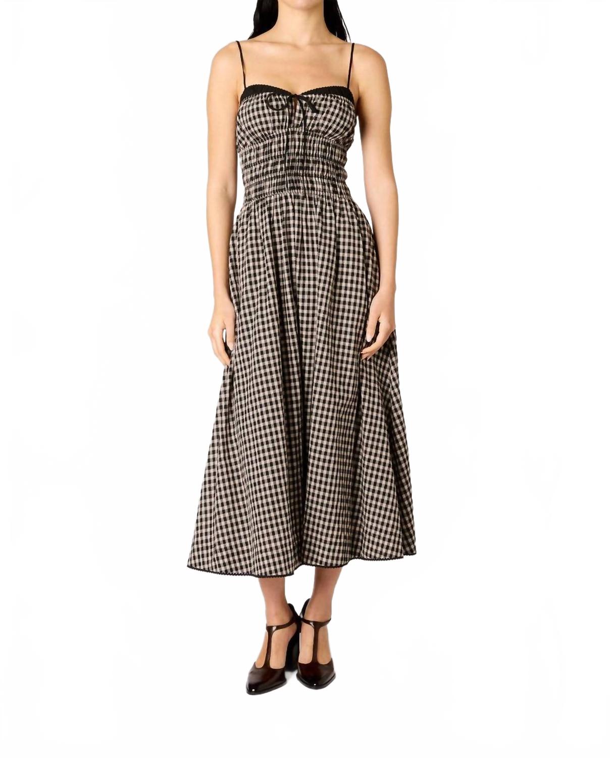 

NIA Макси-платье Thomas цвета овса