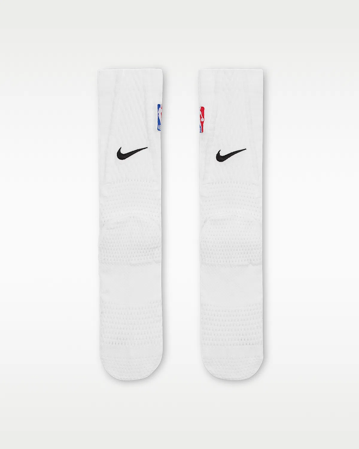 Dri-FIT ADV NBA Cushioned Crew Socks (1 Pair) Nike Unicorn, White/Rush Blue/White/Black — фото 3