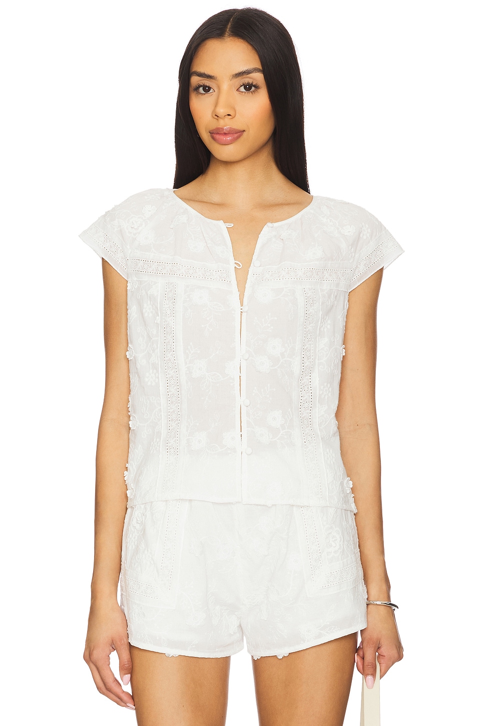

Топ Norina Amanda Uprichard, white