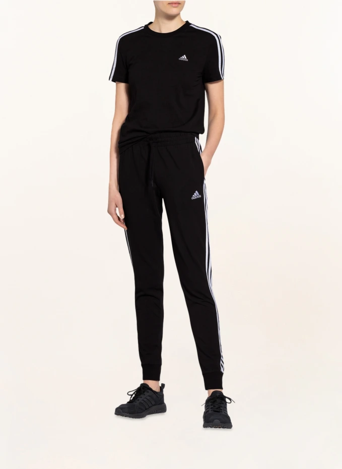 Футболка loungewear essentials Adidas, черный — фото 2
