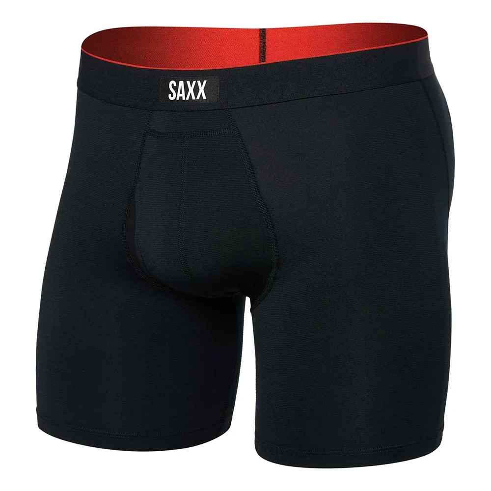 

Трусы-боксеры SAXX Underwear Multi-Sport Mesh Brief Fly, черный