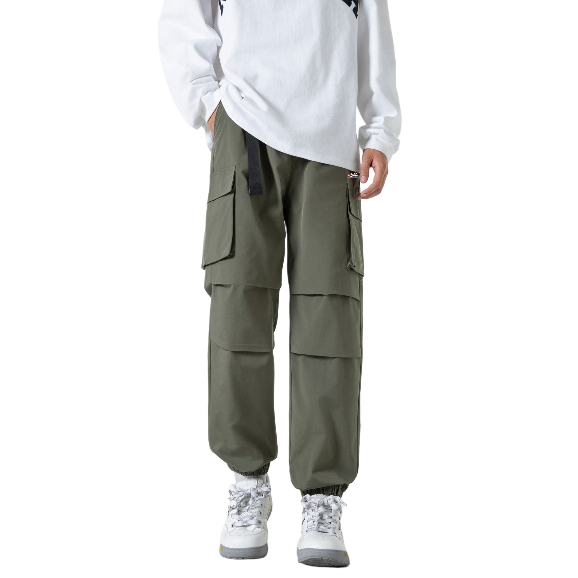 

Ветровка Pants Unisex WARRIOR, army зеленый (regular edition diy badge)