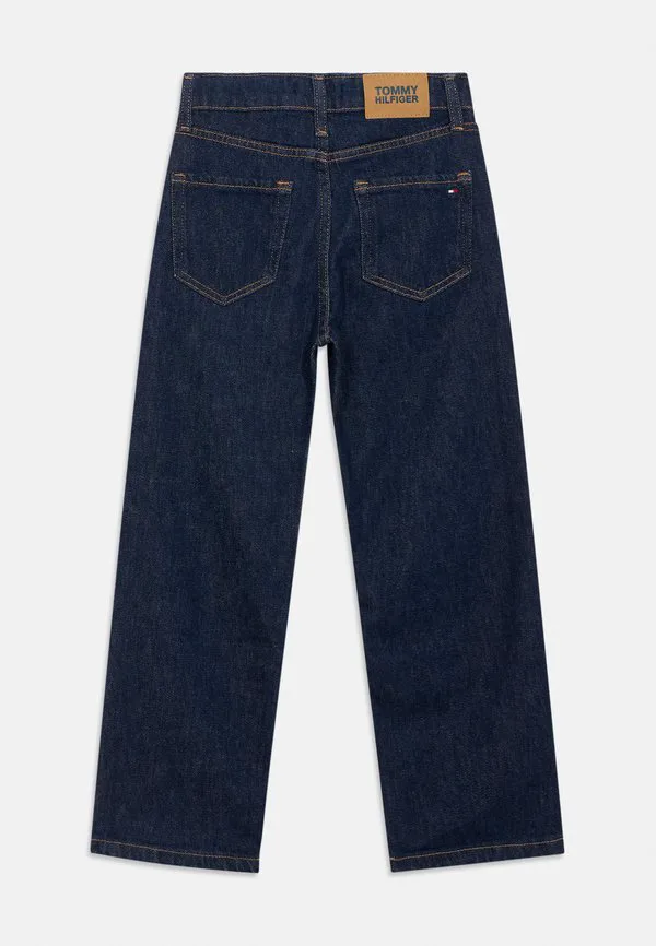 Джинсы свободного кроя с вышивкой флага Tommy Hilfiger, Dark Blue Denim — фото 2