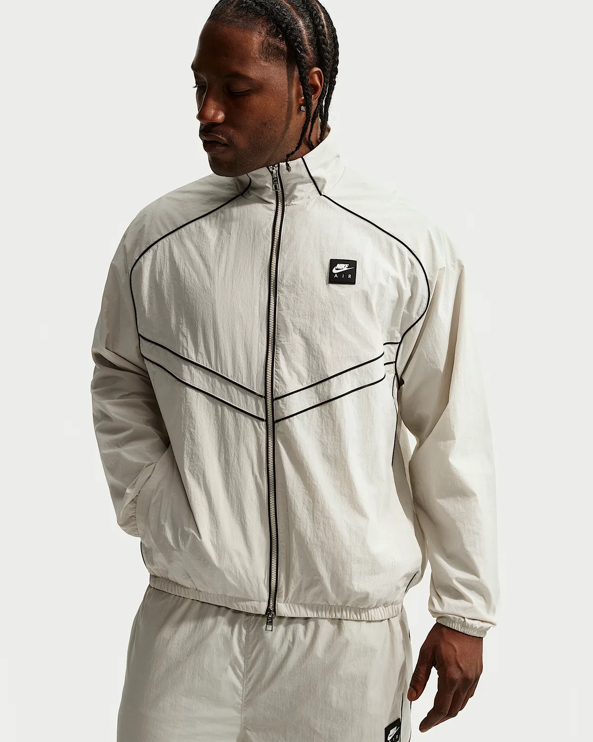 Мужская ветровка Windrunner Nike Air, Light Bone