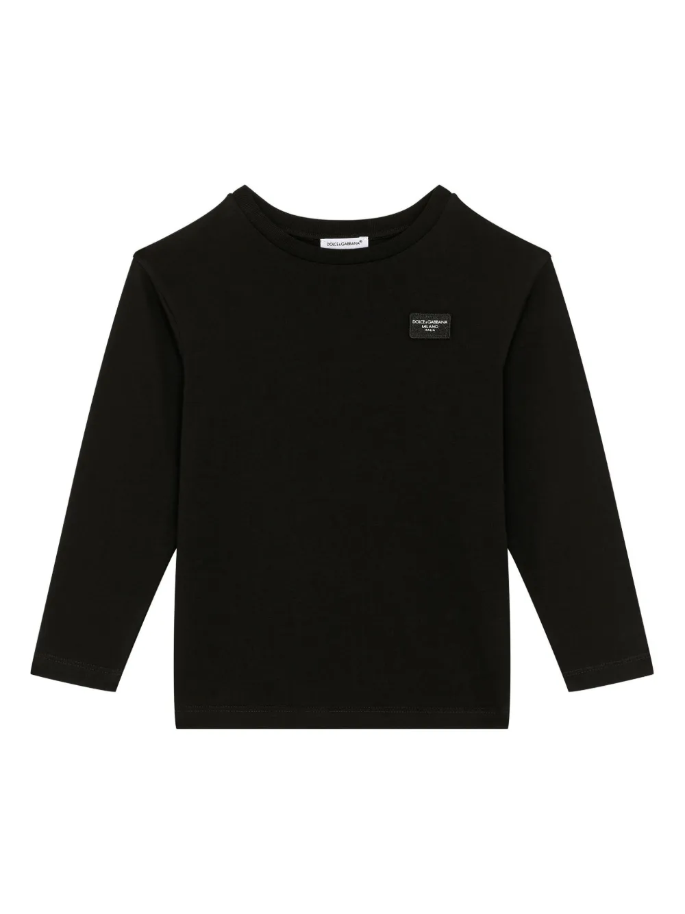 

Футболка с логотипом Dolce & Gabbana Kids, черный