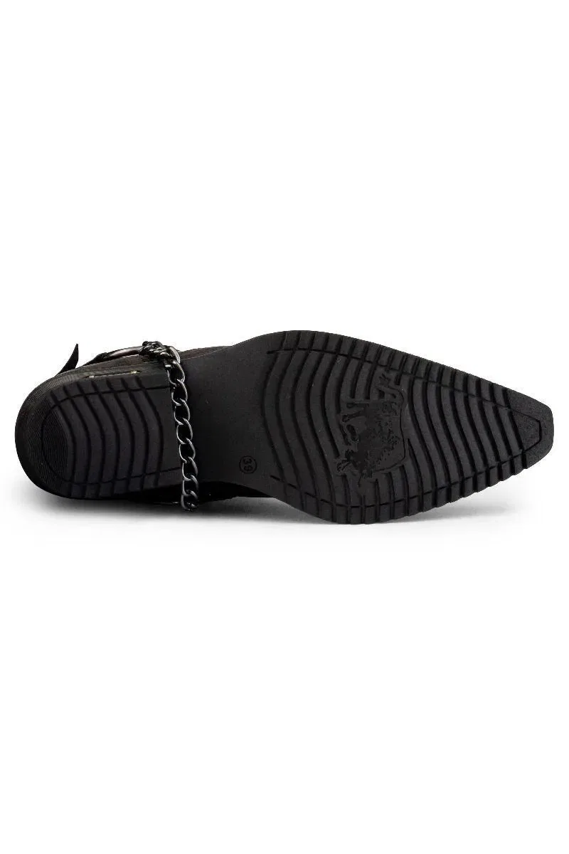 Ботинки Winklepicker с острым носком Infinity Leather, коричневый — фото 2