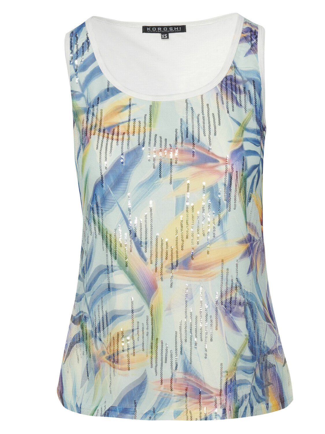 

Топ KOROSHI GURTBAND, белый