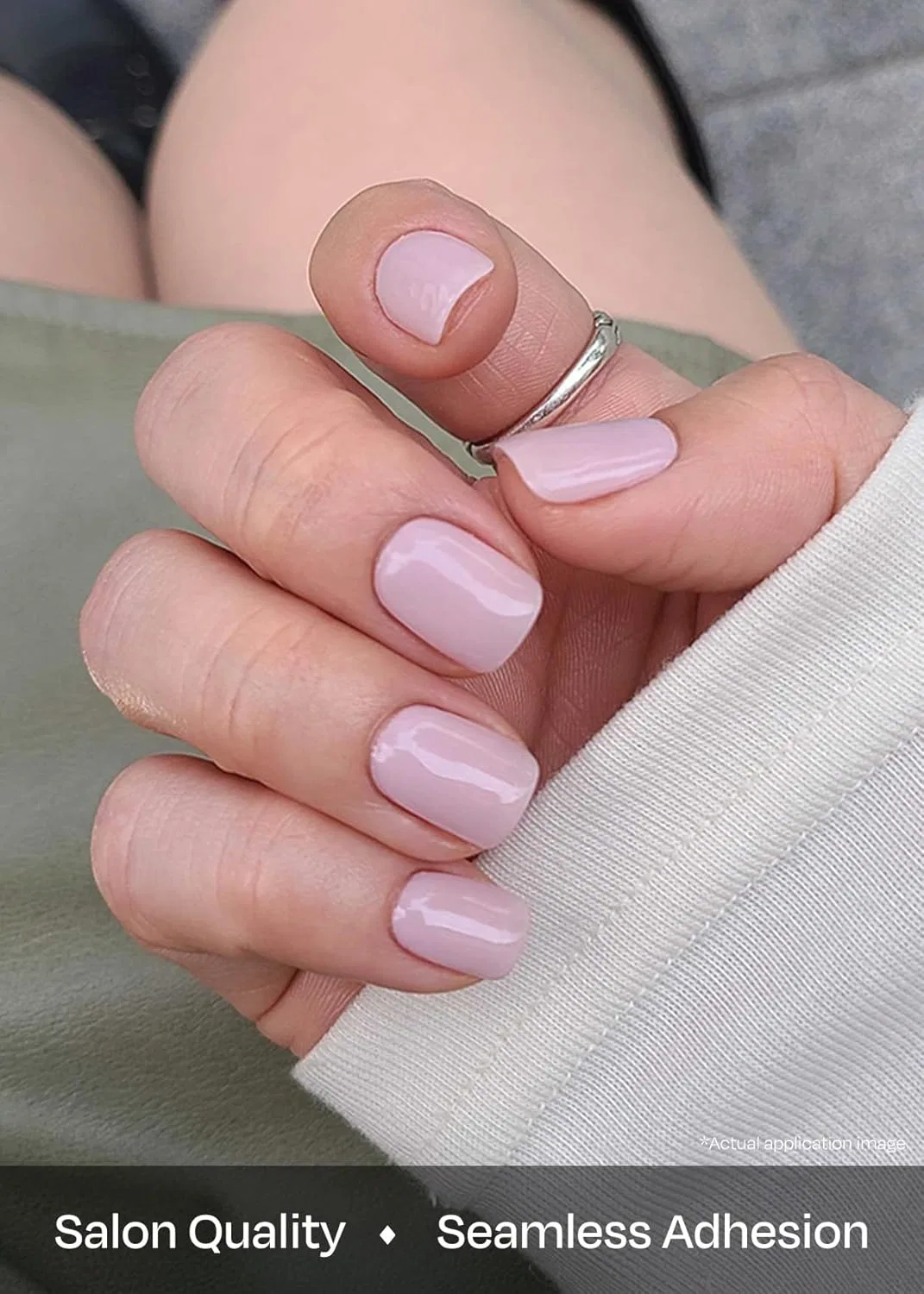 Гелевые полоски для ногтей «N Bare Pink» от ohora Ohora — фото 4