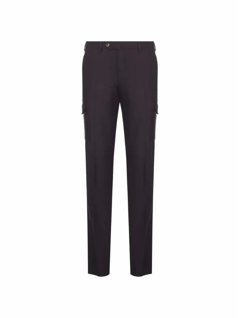 

Шерстяные брюки карго Pantaloni Torino, черный