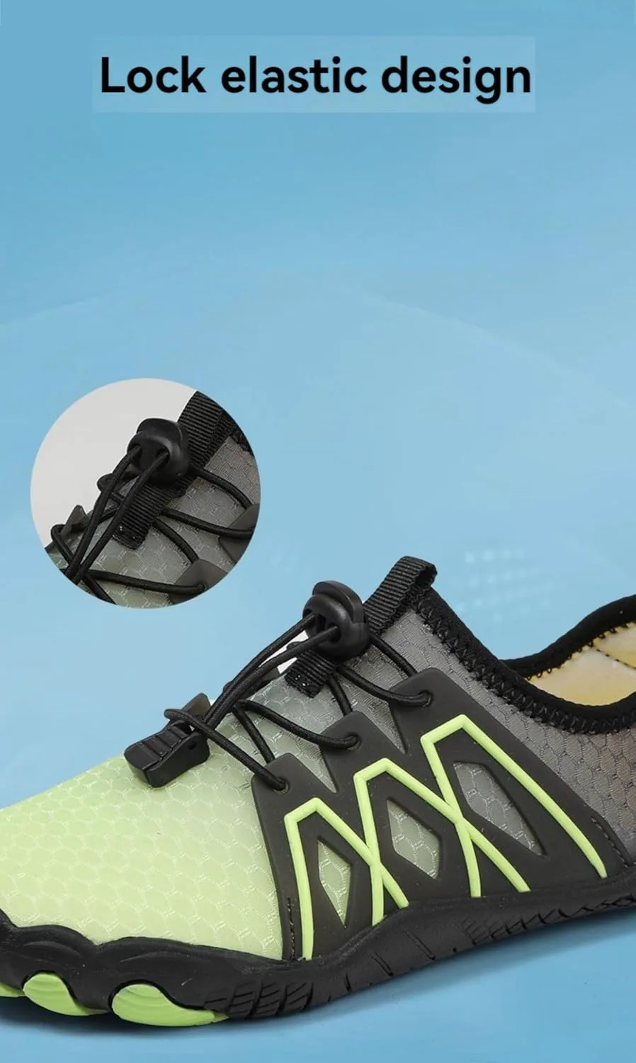 

Обувь Босиком Женская Мужская, Профессиональная обувь босиком, Быстросохнущие и нескользящие спортивные туристические водные кроссовки для плавания, пляжа, лодочных прогулок, дайвинга, серфинга и ходьбы Weinexra, зеленый