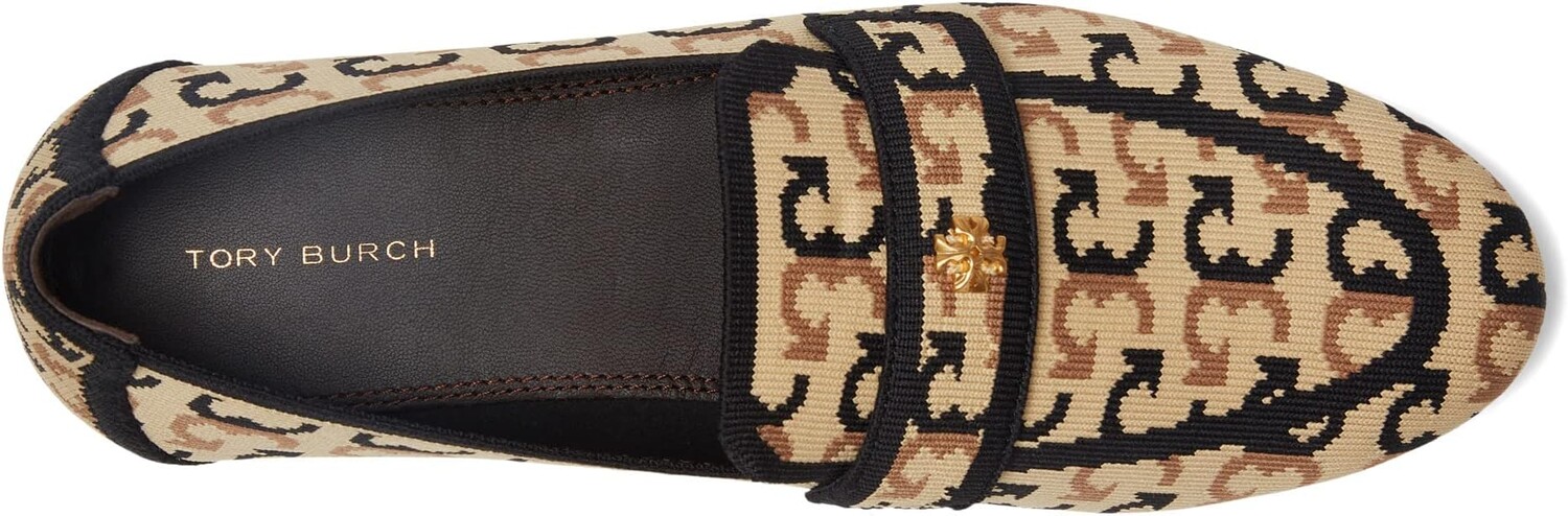 Лоферы Ballet Loafer Tory Burch, цвет Fall Diagonal T — фото 2