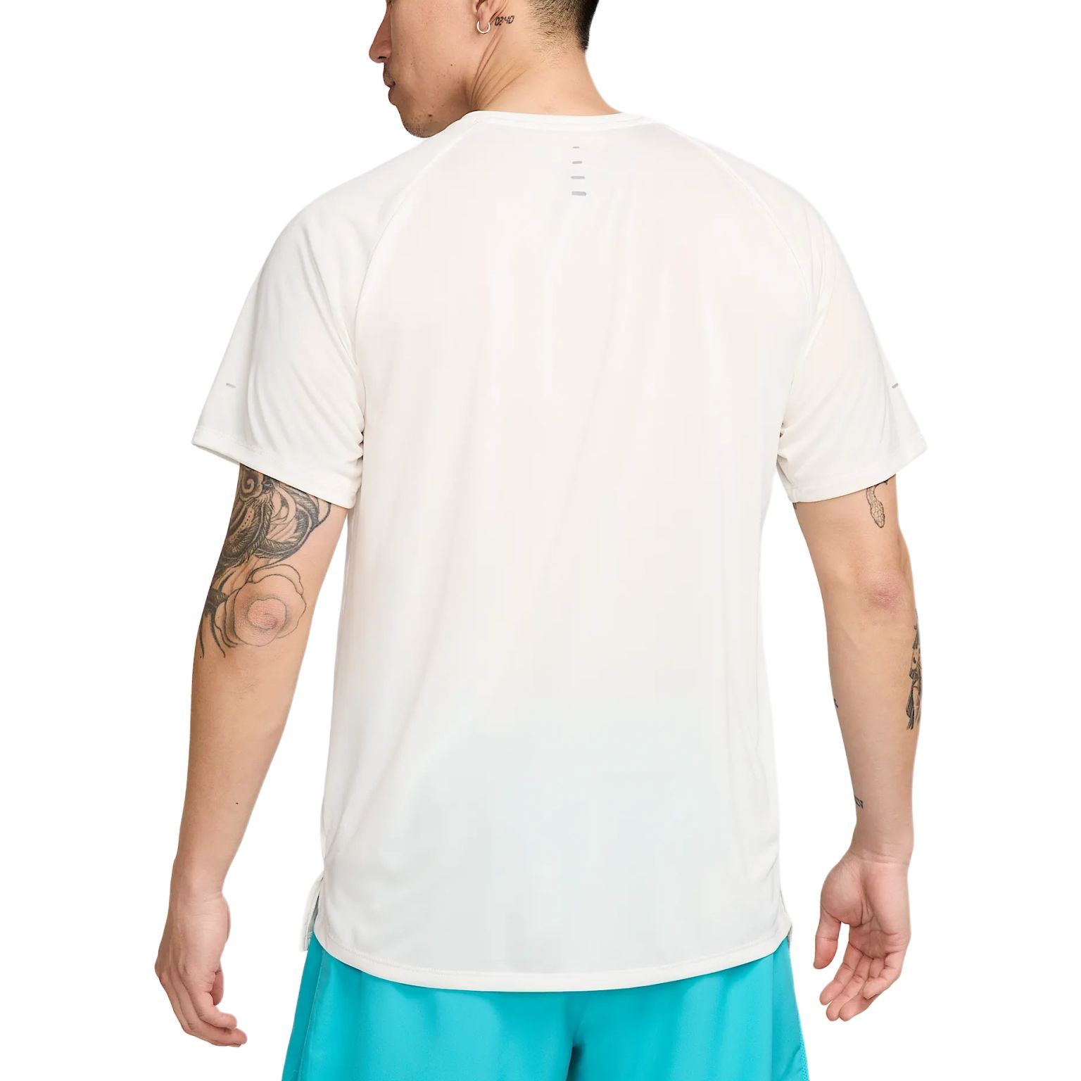 Мужская футболка для бега Stride Dri FIT Adv с короткими рукавами Nike, белый — фото 4