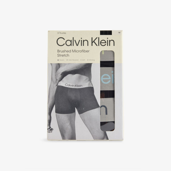 

Трусы Calvin Klein с логотипом на поясе, 3 пары