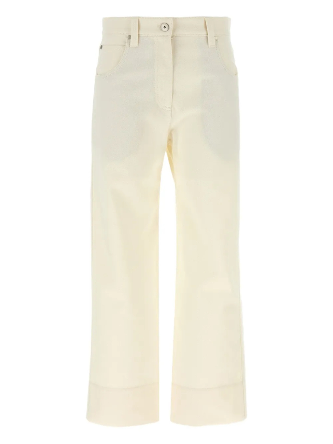 

Укороченные джинсы Brunello Cucinelli Monile, нейтральный