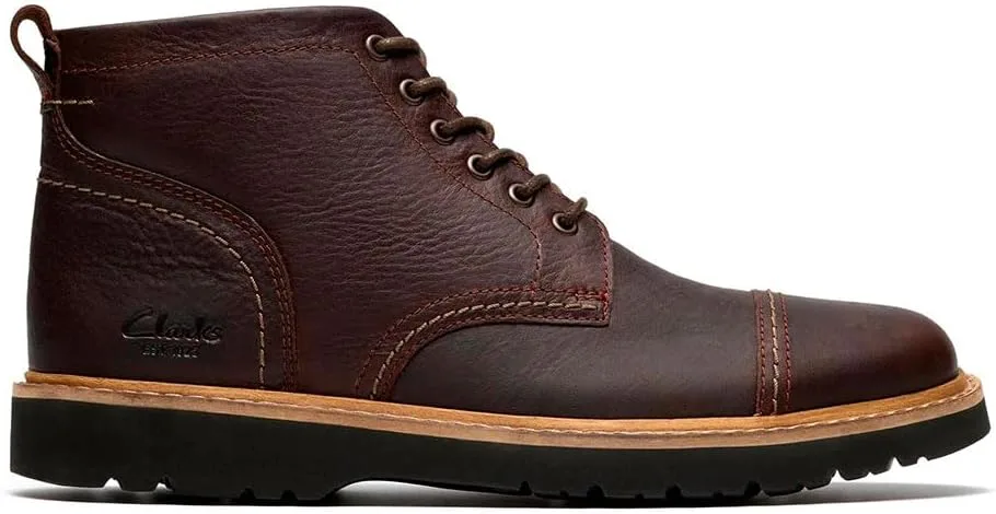 Мужские ковбойские сапоги Weltridge on the hill, темно-коричневые Clarks Premium
