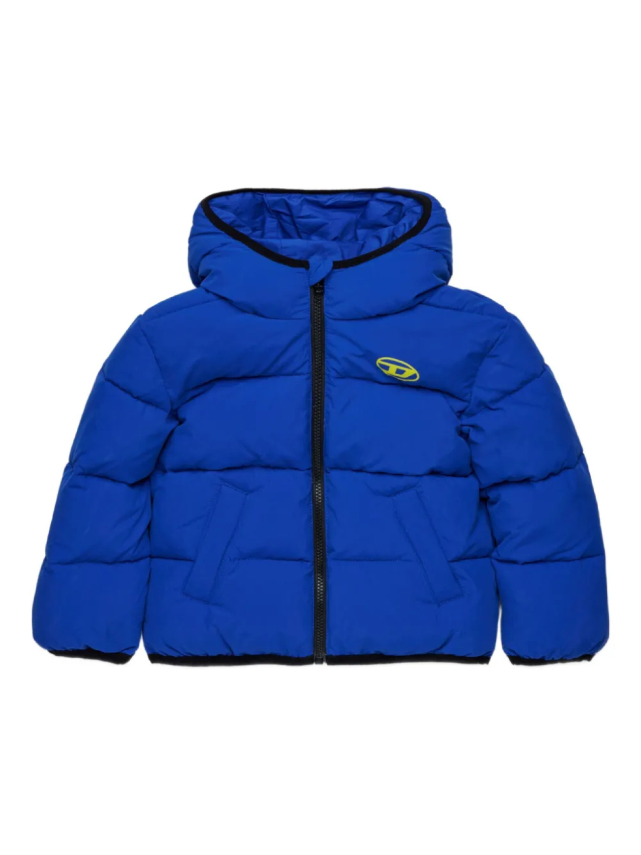 

Diesel Kids куртка с логотипом, синий