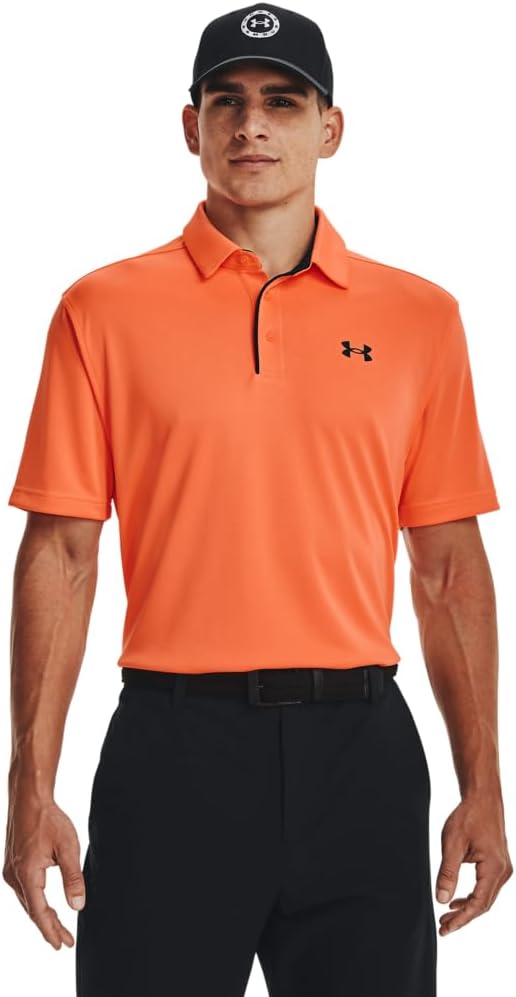

Under Armour мужская поло для гольфа Tech, (866) Orange Blast/Black, Черный, Under Armour мужская поло для гольфа Tech, (866) Orange Blast/Black