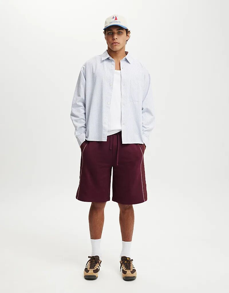 

Cotton On Супер мешковатые флисовые шорты фиолетового цвета