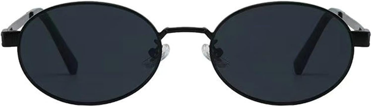 

Солнцезащитные очки Helena Retro Oval для женщин и мужчин. Модные солнцезащитные очки в металлической оправе. Классические дизайнерские солнцезащитные очки с защитой от УФ-излучения UV400, C1