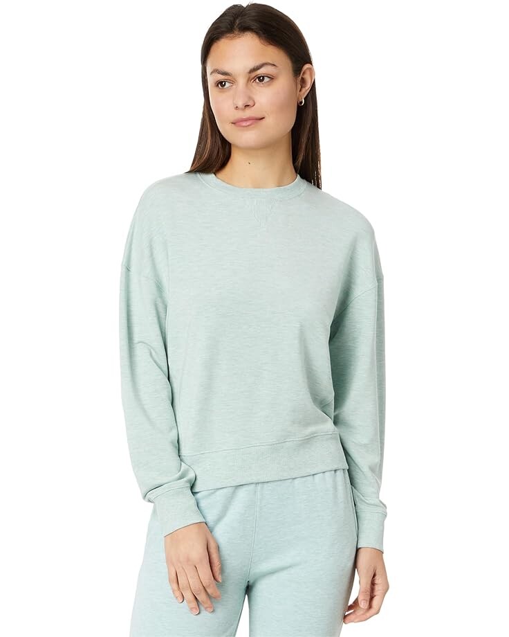 

Толстовка TravisMathew Cloud Terry Cre, цвет Heather Ether