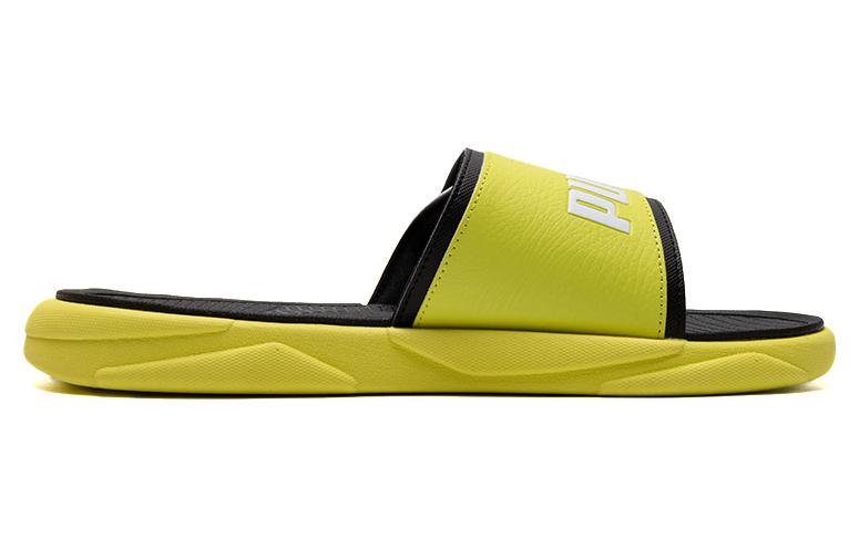 Тапочки PUMA Royalcat Flip-flops 'Yellow Black' 372280-30, желтый — фото 2