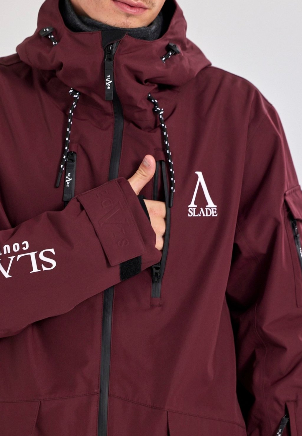 

Куртка для сноуборда ASPEN SHELL JACKET Slade, темно-красный
