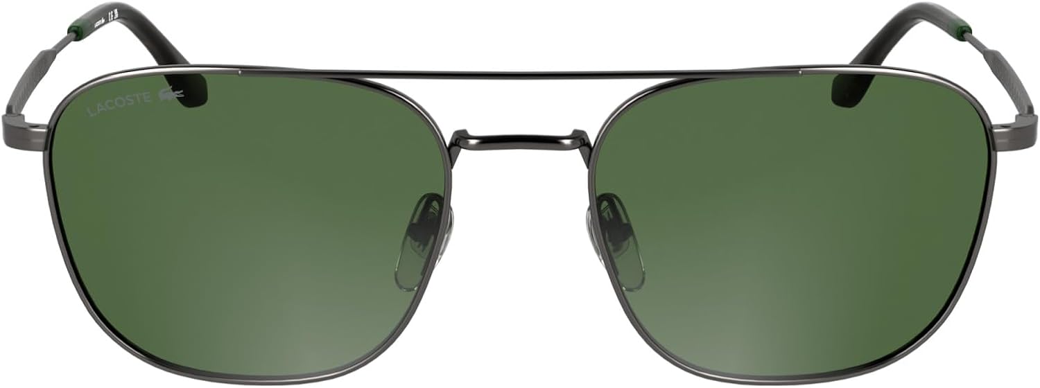

Lacoste L269s прямоугольные солнцезащитные очки, Gunmetal