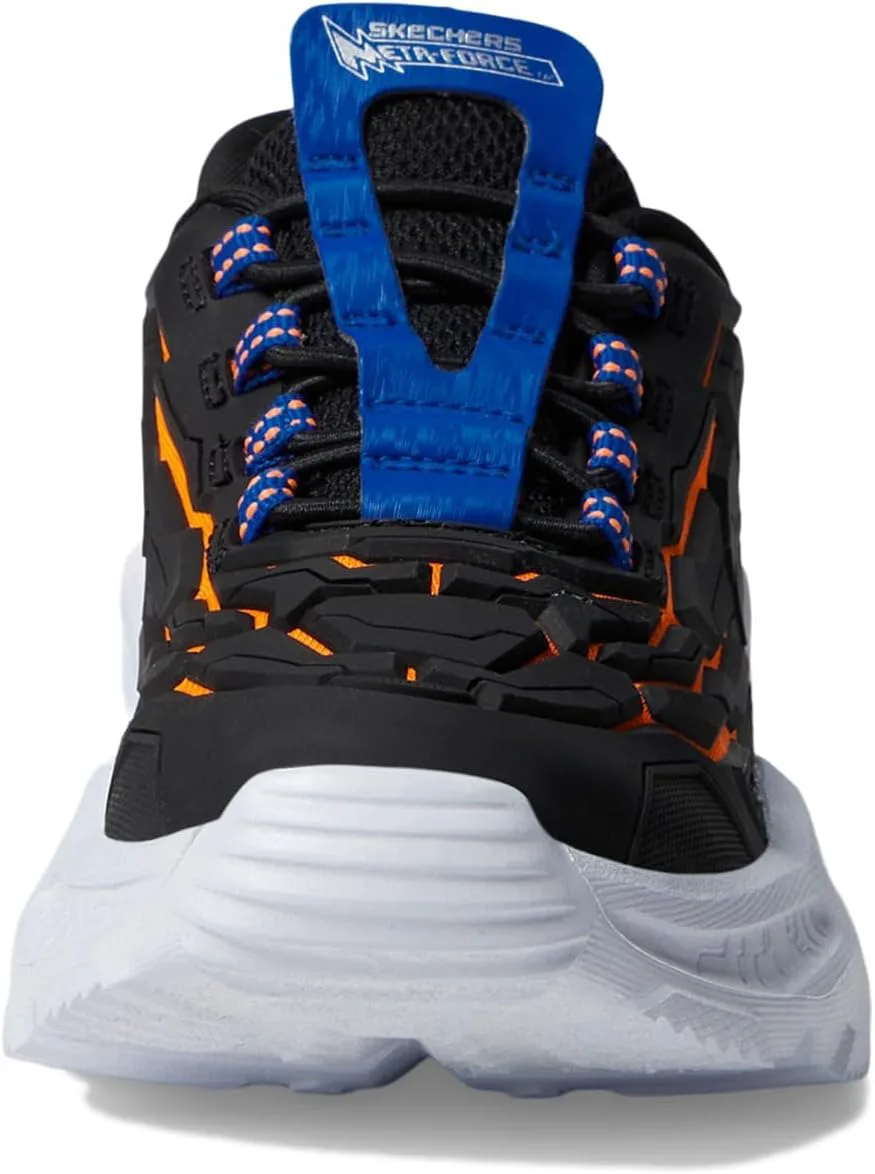 Кроссовки Skechers Unisex-Child Skech-Bots - Orbitron, черный/оранжевый — фото 2