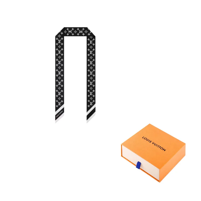 Бандана Monogram Silhouette Bb LOUIS VUITTON, черный