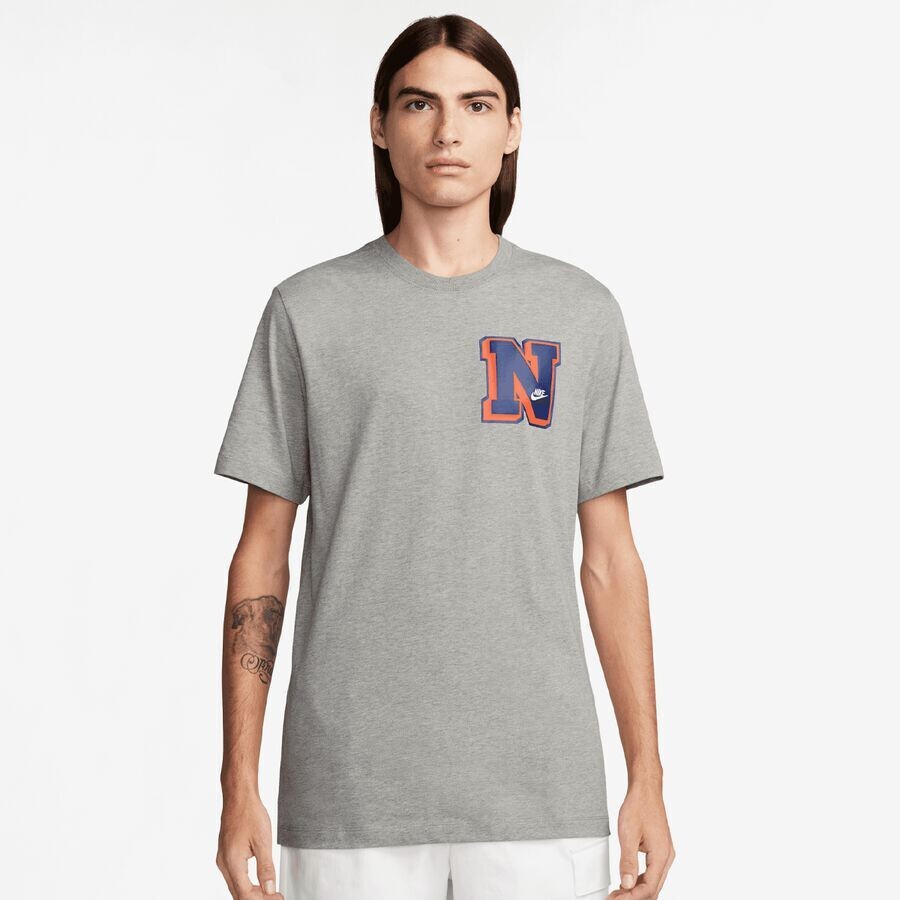 

Футболка с коротким рукавом Nike Sportswear NIKE, цвет dk grey heather