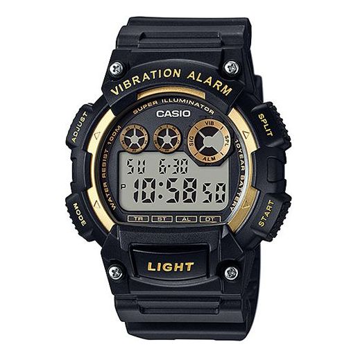 

Часы CASIO G Shock Waterproof Quartz Sports Analog Mens Black Digital, черный