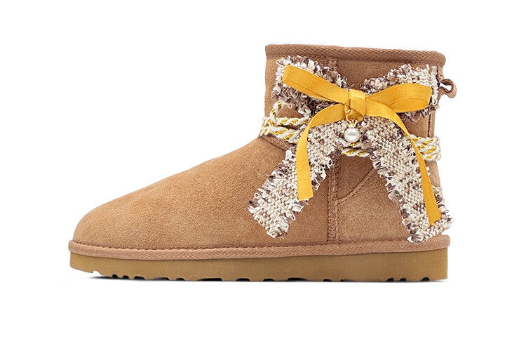 

Ботинки UGG CLASSIC MINI Snow Boots Women's Brown
