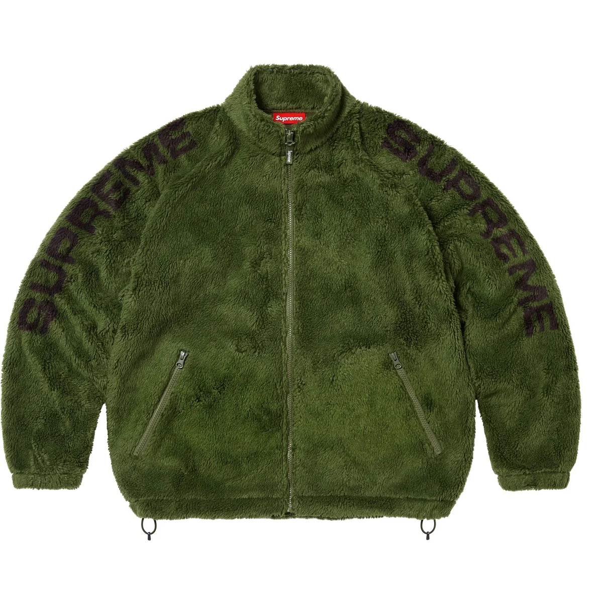 

Supreme Толстовка с логотипом на плече, Green/Green
