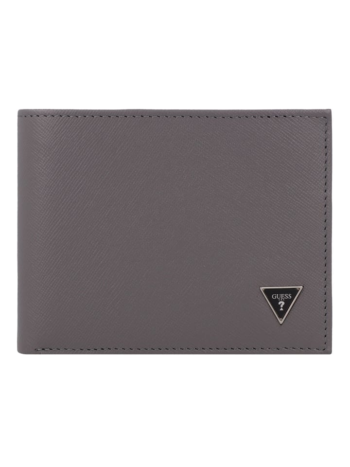 

Guess Кожаный кошелек Madrid, 12 см, антрацитового цвета