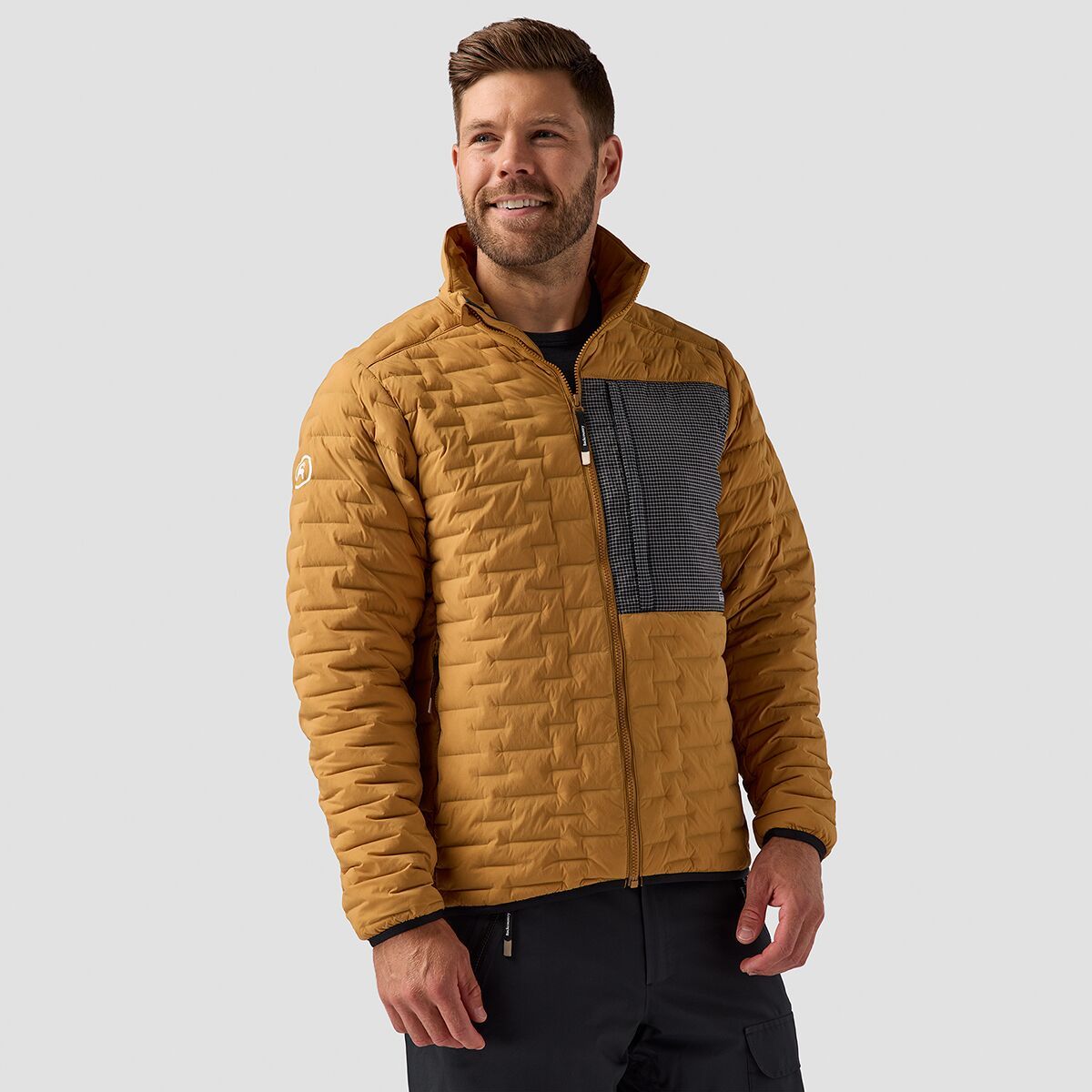 

Пиджак Peale Primaloft без швов с утеплителем и эластичными перегородками Backcountry, цвет bistre