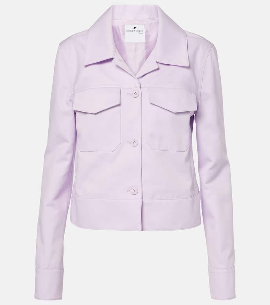 

Куртка с логотипом Courrèges, Salt Pink