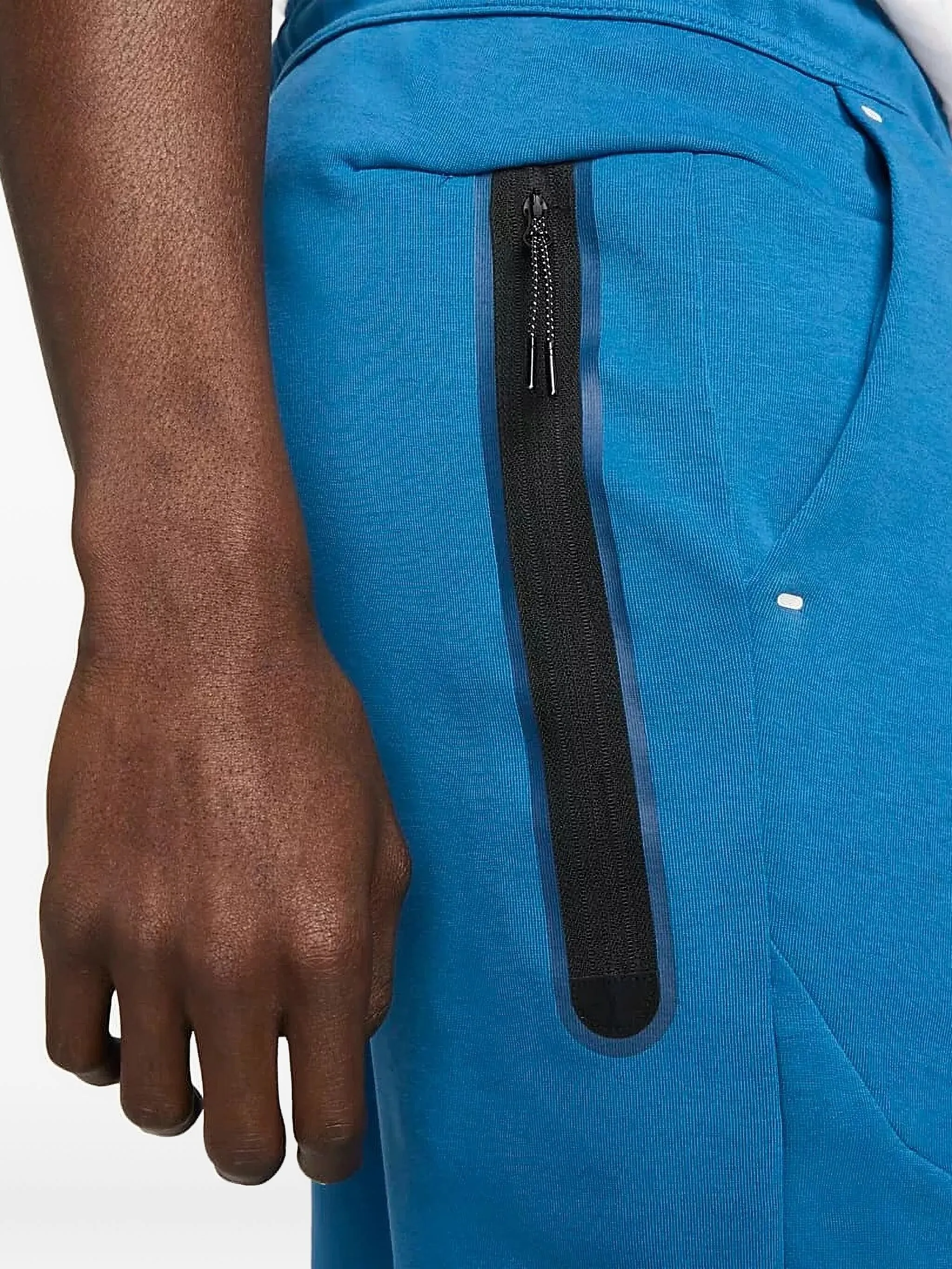 Джоггеры Tech Fleece Nike, синий — фото 4