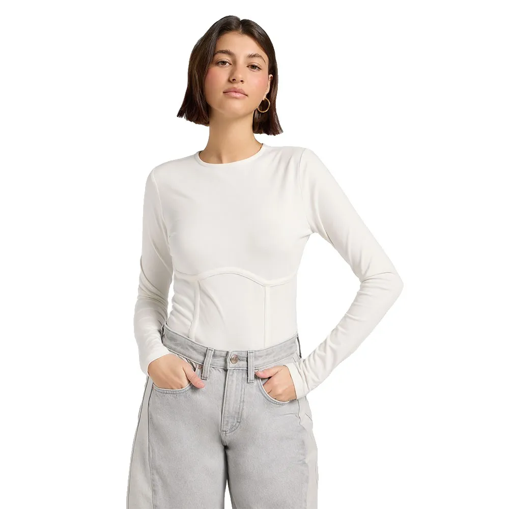 

Футболка с длинным рукавом Lee 112370971, белый