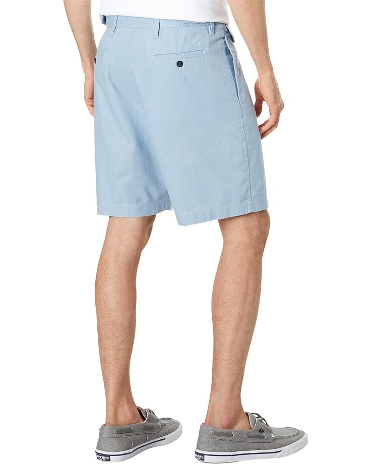 

Шорты Nautica 8.5" Sustainably Crafted Pleated Shorts, цвет Petrol