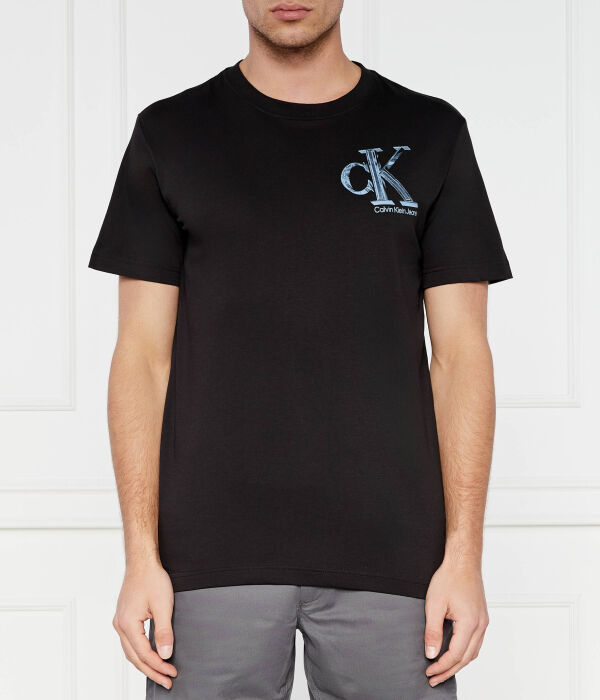 

Футболка мужская Calvin Klein Jeans с монограммой, черный