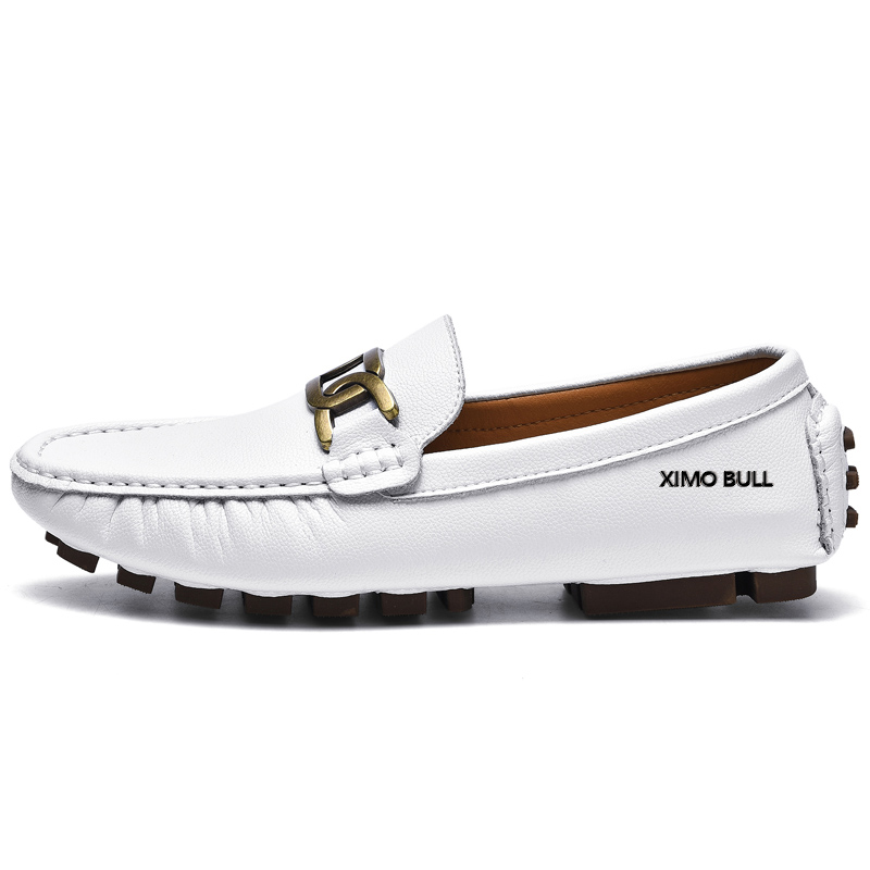 

XIMO BULL Мужские повседневные белые туфли, цвет White