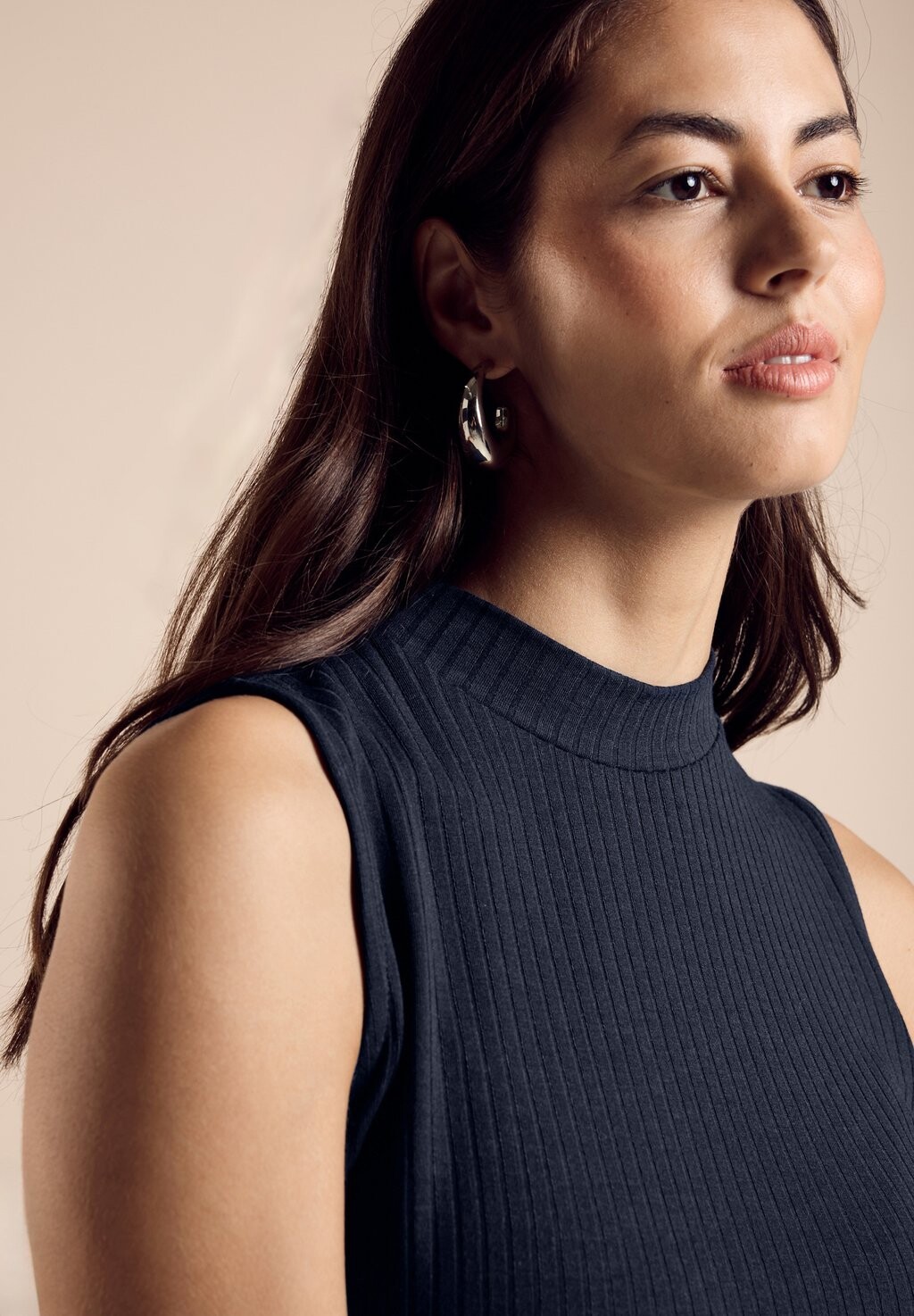 

Топ MIT TURTLENECK Street One, темно-синий