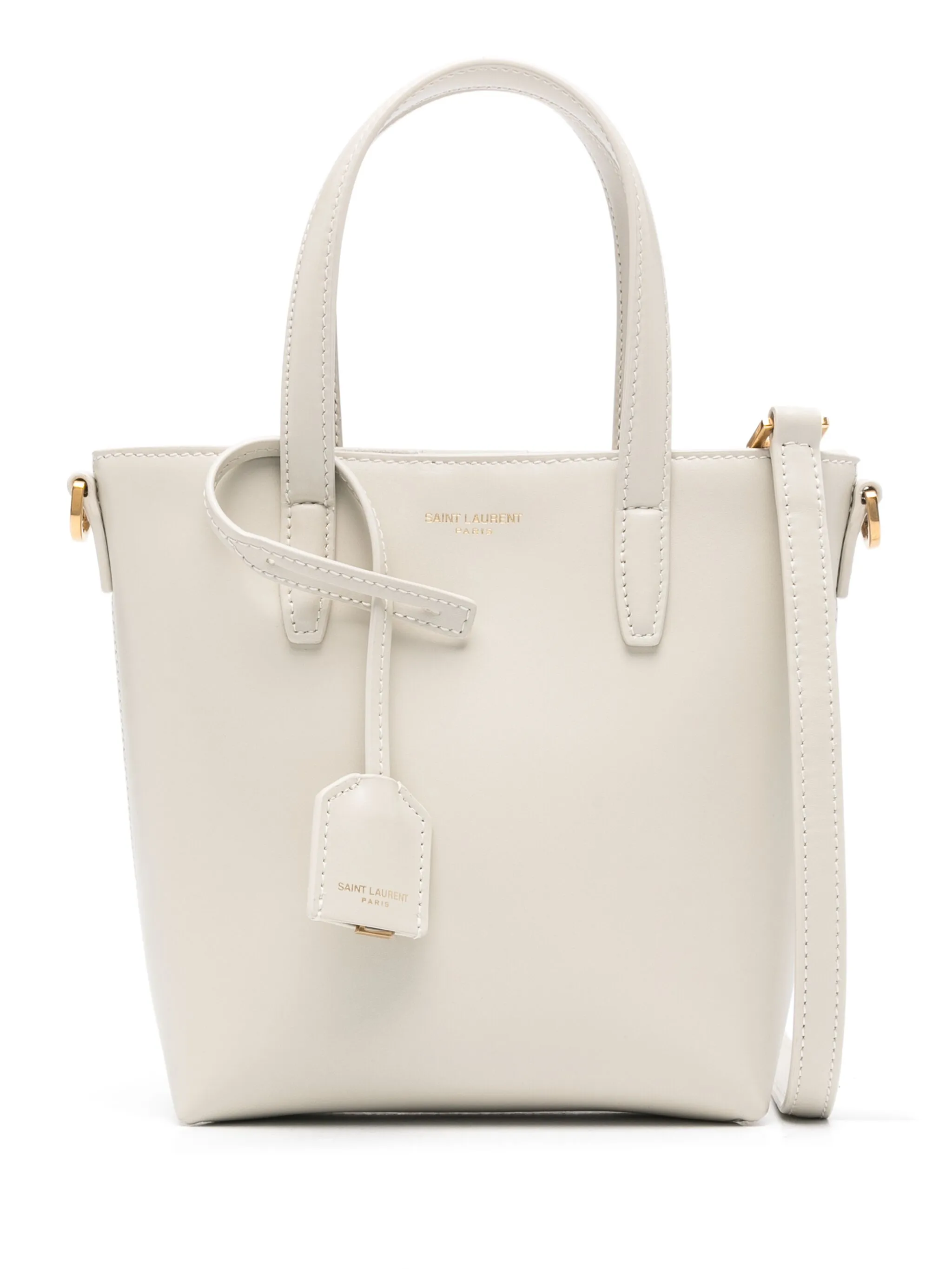 

Мини-сумка Toy Shopping Saint Laurent, кремовый