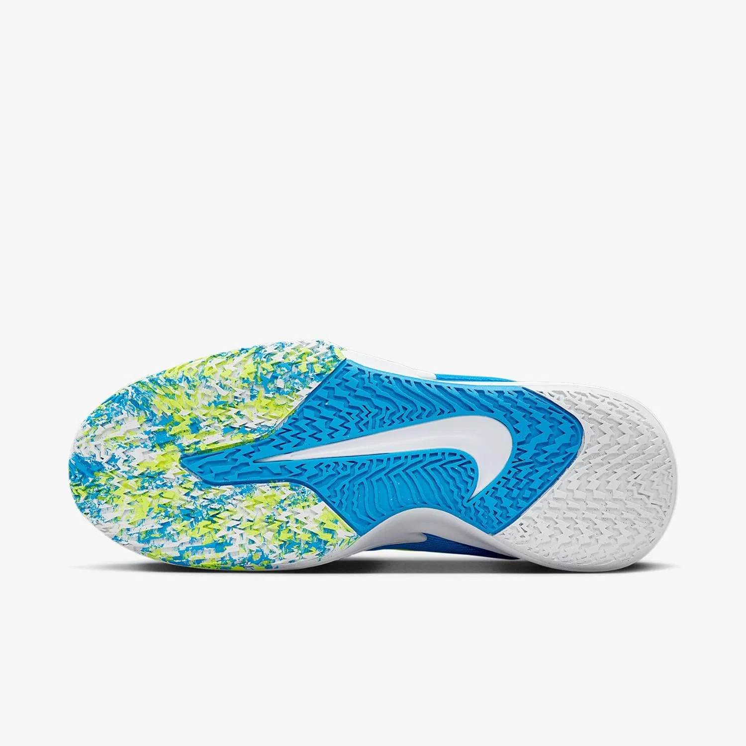 Баскетбольные кроссовки Nike Precision 7 HJ9153, Photobluewhite Volt — фото 2