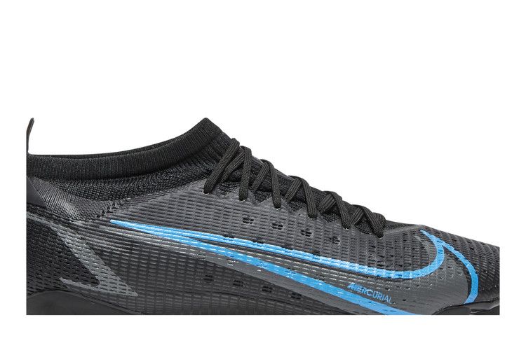 Бутсы Nike Mercurial Vapor 14 Pro FG 'Black Photo Blue', черный — фото 3