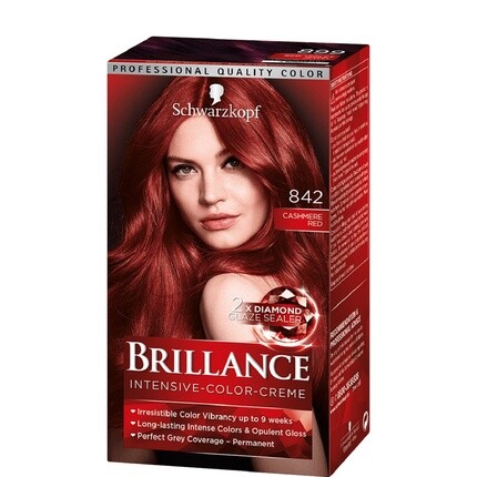 

Schwarzkopf Poly Brillance Кашемир красный 42 160мл