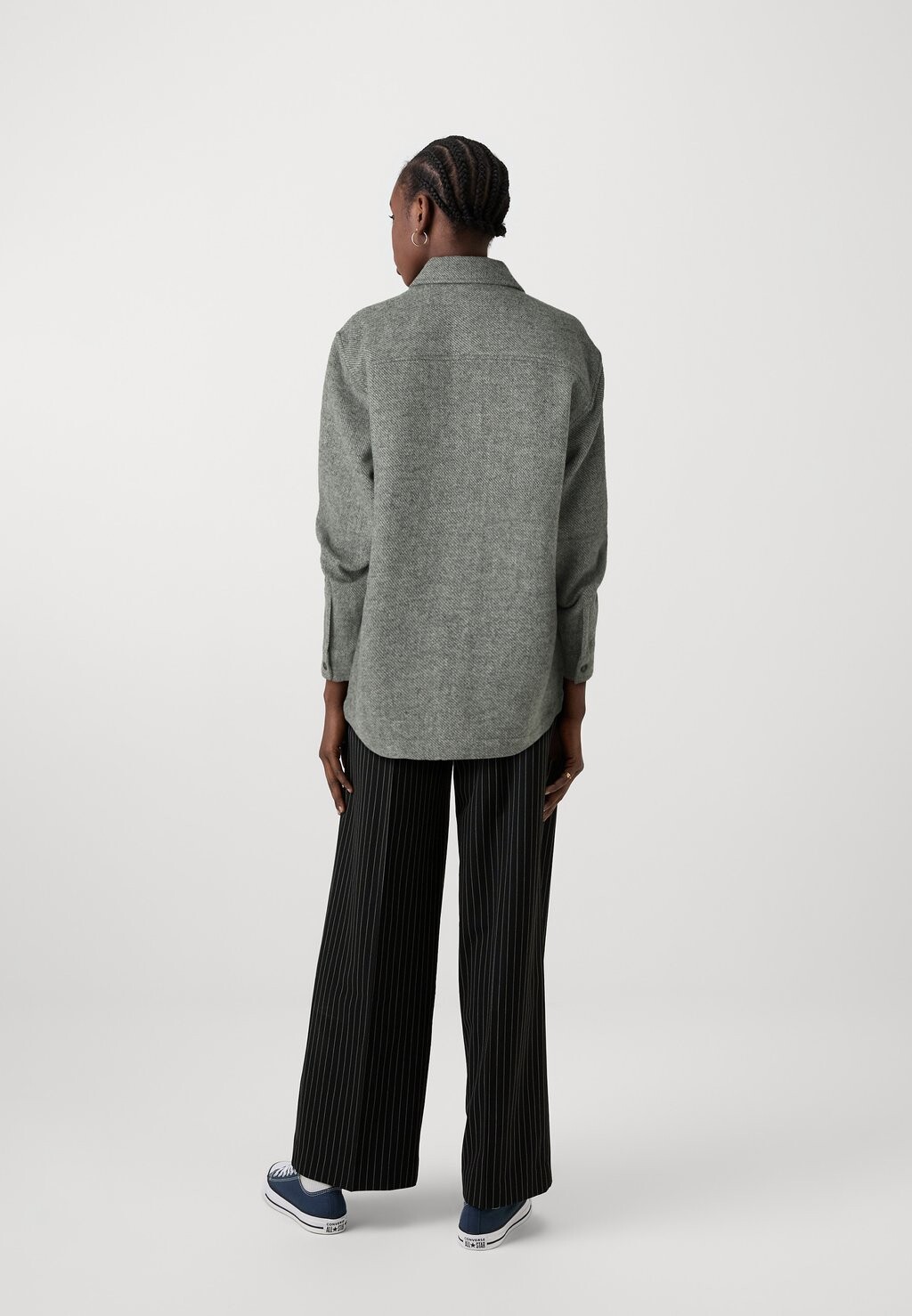 

Летняя куртка MOLIA OVERSHIRT MSCH Copenhagen, цвет Mottled Grey